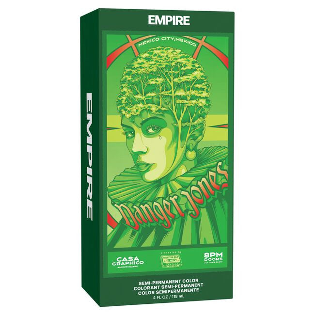 Danger Jones - Semi Permanent Hair Colour Empire Green 118ml