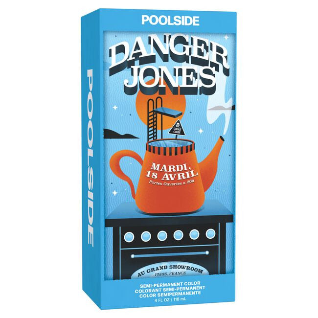 Danger Jones - Semi Permanent Hair Colour Poolside Light Blue 118ml