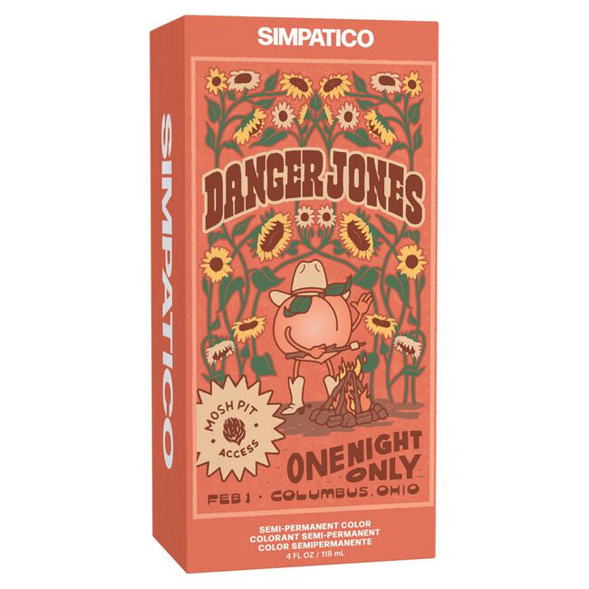 Danger Jones - Semi Permanent Hair Colour Simpatico Light Peach 118ml