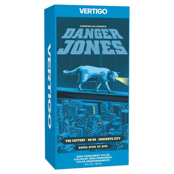 Danger Jones - Semi Permanent Hair Colour Vertigo Neon Blue 118ml