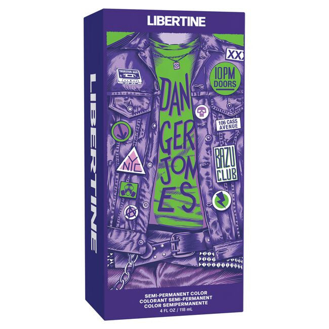Danger Jones - Semi Permanent Hair Colour Libertine Violet 118ml - Nexus hair