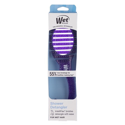 Wet Brush - Shower Flex Detangler Glitter Purple