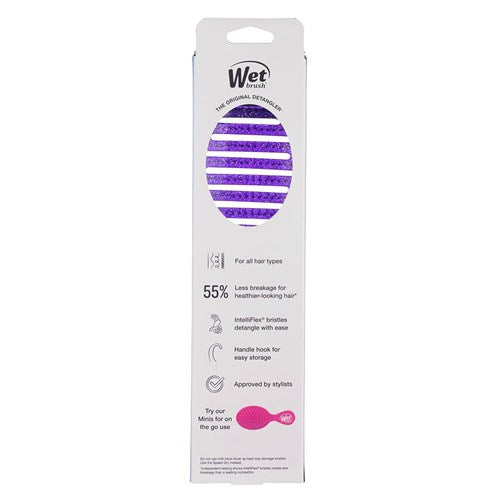 Wet Brush - Shower Flex Detangler Glitter Purple