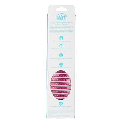 Wet Brush - Shower Flex Detangler Glitter Pink