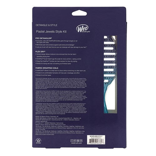Wet Brush - Kit Pro Pastel Jewel Style Kit 4pc