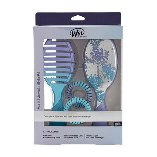 Wet Brush - Kit Pro Pastel Jewel Style Kit 4pc