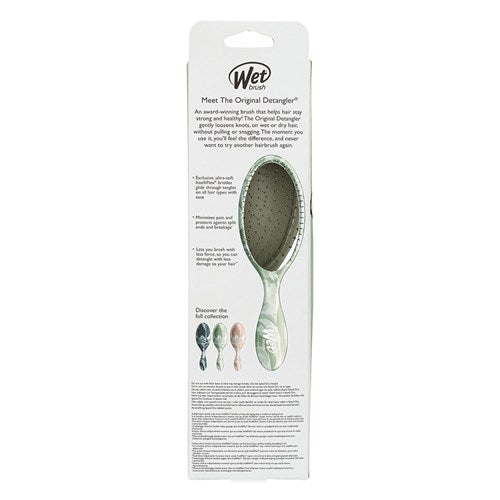 Wet Brush - Watercolour Waves Detangler Green