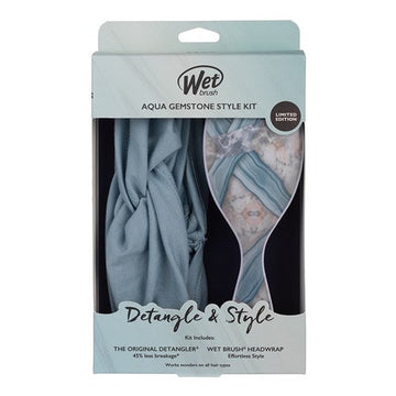 Wet Brush - Aqua Gemstone 2pc Kit