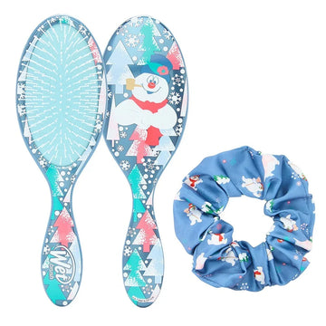 Wet Brush - Holiday Joyeux Frosty Detangler C Scrunchie Kit