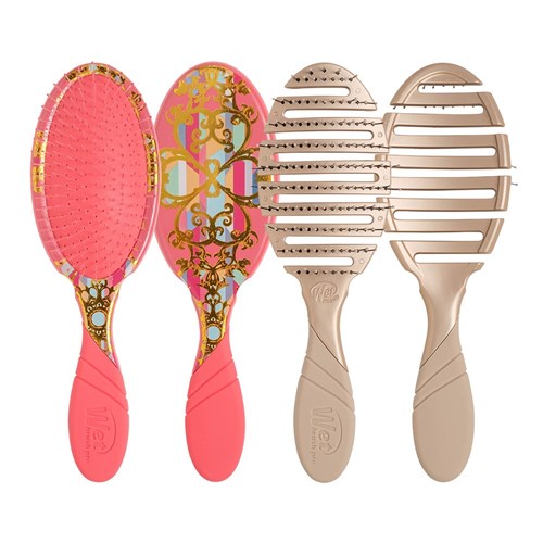 Wet Brush - Kit Pro Happy Maximalism Detangler + Flex Dry