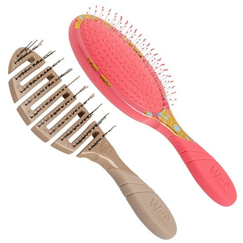Wet Brush - Kit Pro Happy Maximalism Detangler + Flex Dry