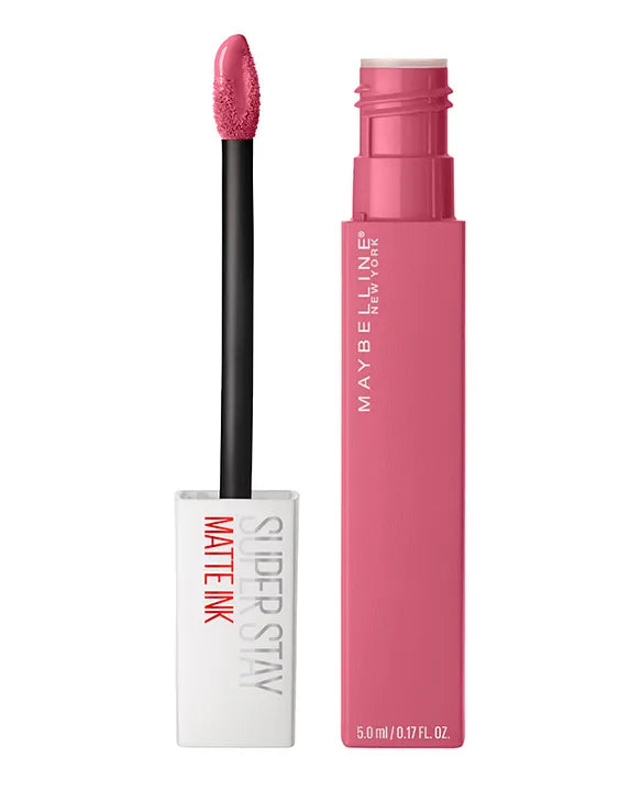 Maybelline - New York Super Stay Matte Ink Liquid Lipstick, Lasts Up to 16 Hours - 125 Inspirer 5ml - Nexus hair