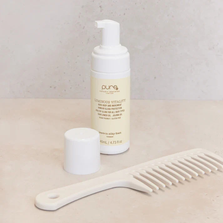 Pure Organic - Lamellar Luminous Vitality Leave-in Silk Foam 140ml