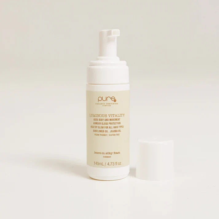 Pure Organic - Lamellar Luminous Vitality Leave-in Silk Foam 140ml