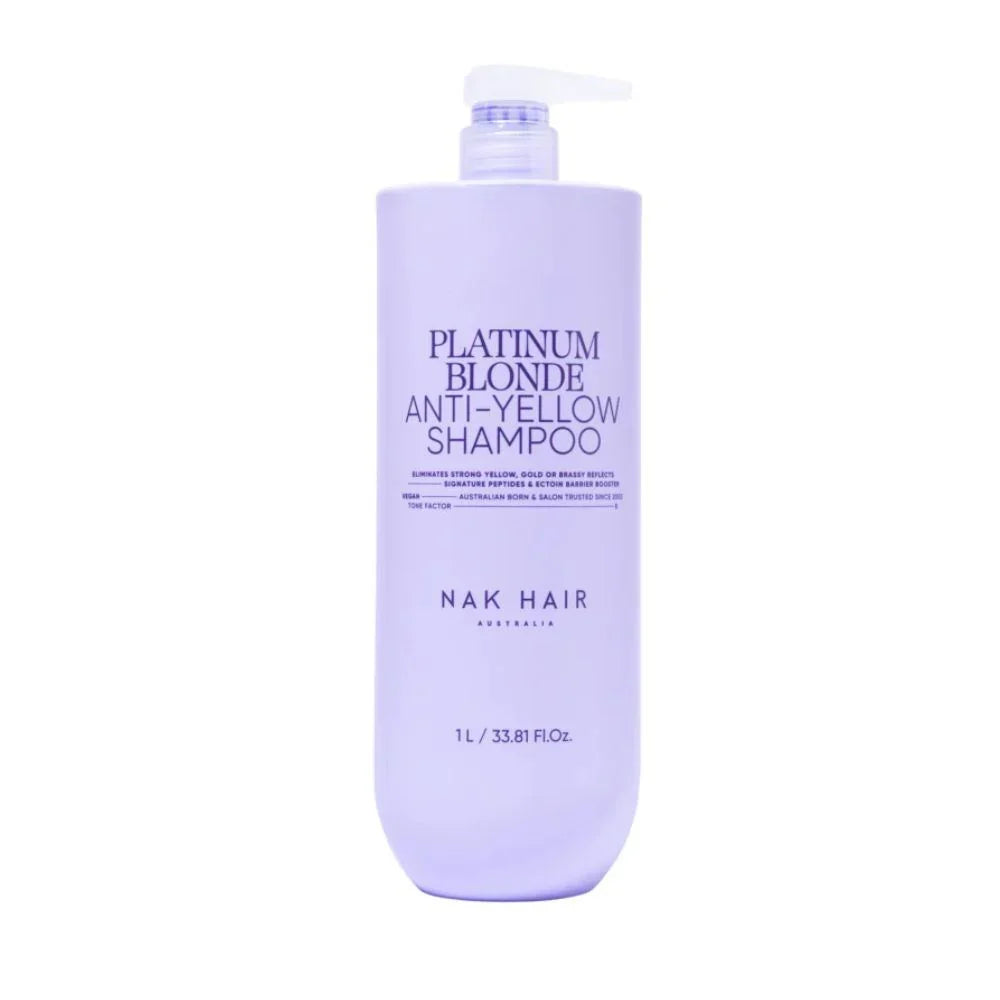 Nak Hair - Signature Platinum Blonde Anti-Yellow Shampoo 1000ml