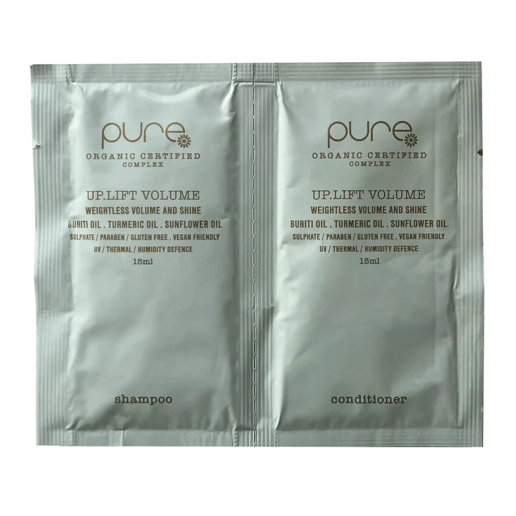 Pure Organic - Up Lift Shampoo & Conditioner Sachet Duo