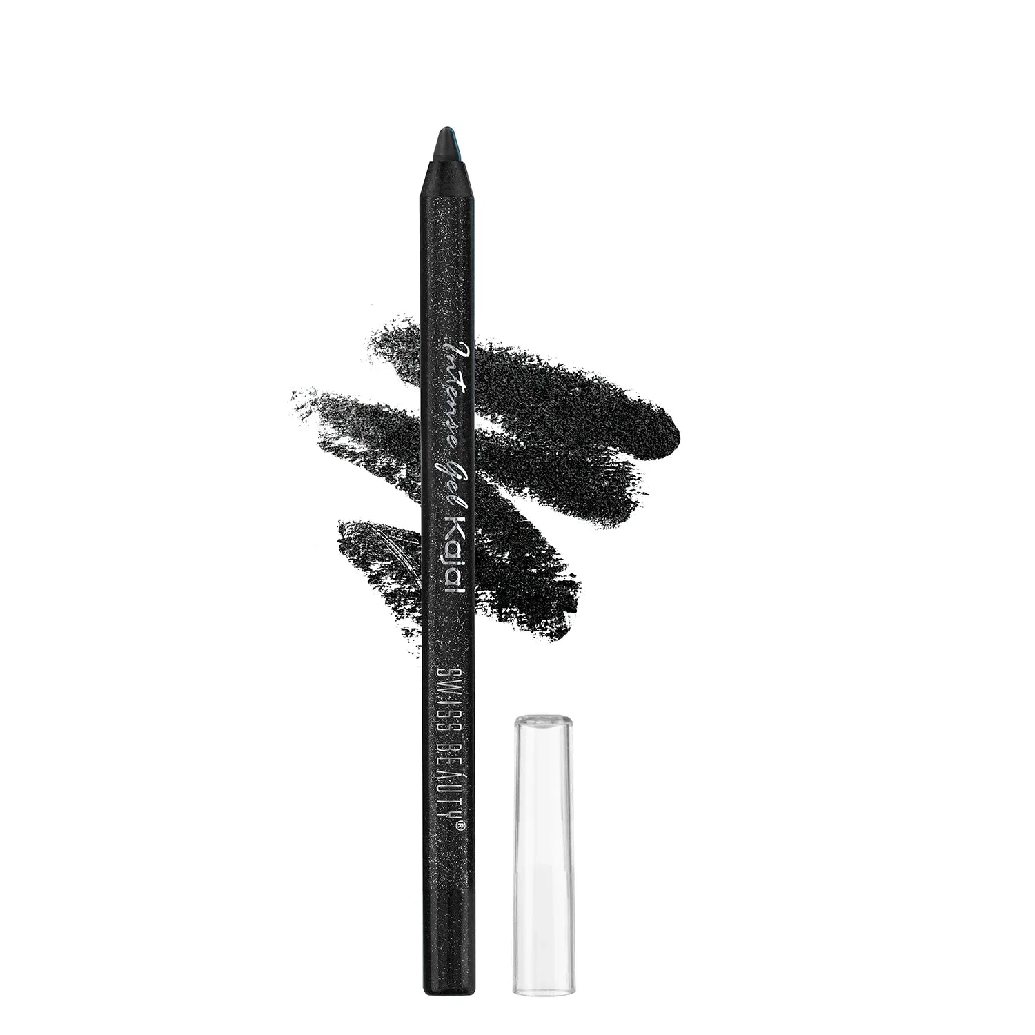 Swiss Beauty - Intense Gel Kajal Glittery Black Shade No. 1