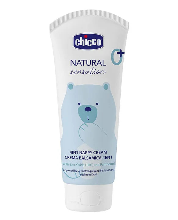 Chicco - Nappy Cream 4 in 1 Natural Sensation- 100 ml