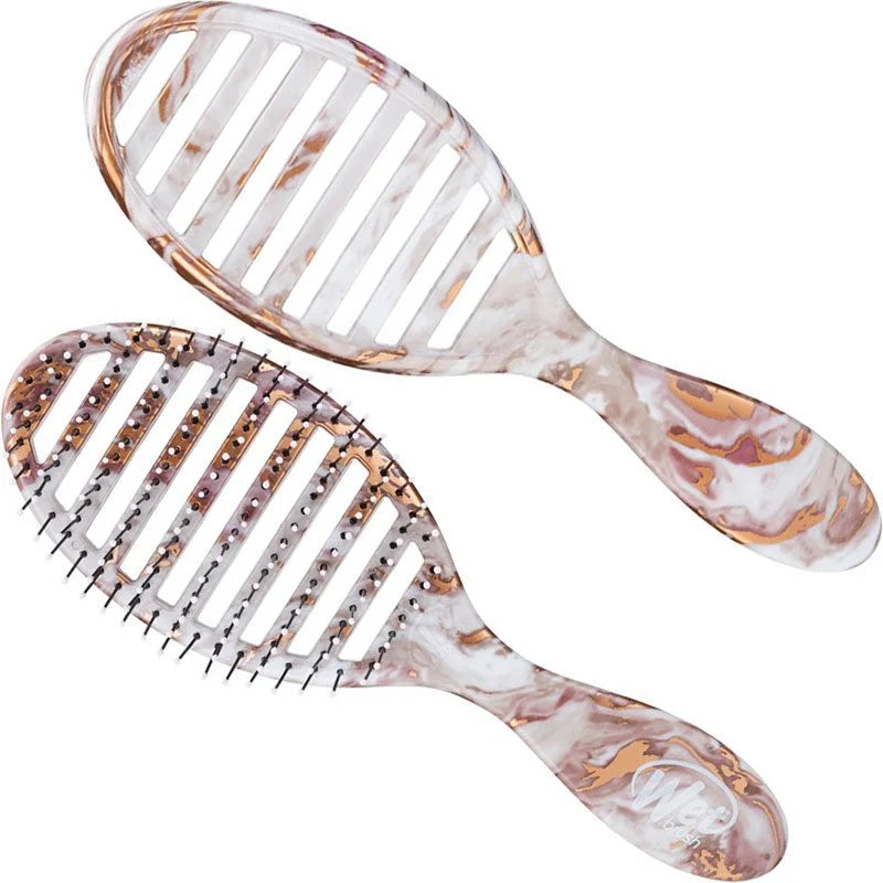 Wet Brush - Speed Dry Detangler Mettalic Marble Bronze