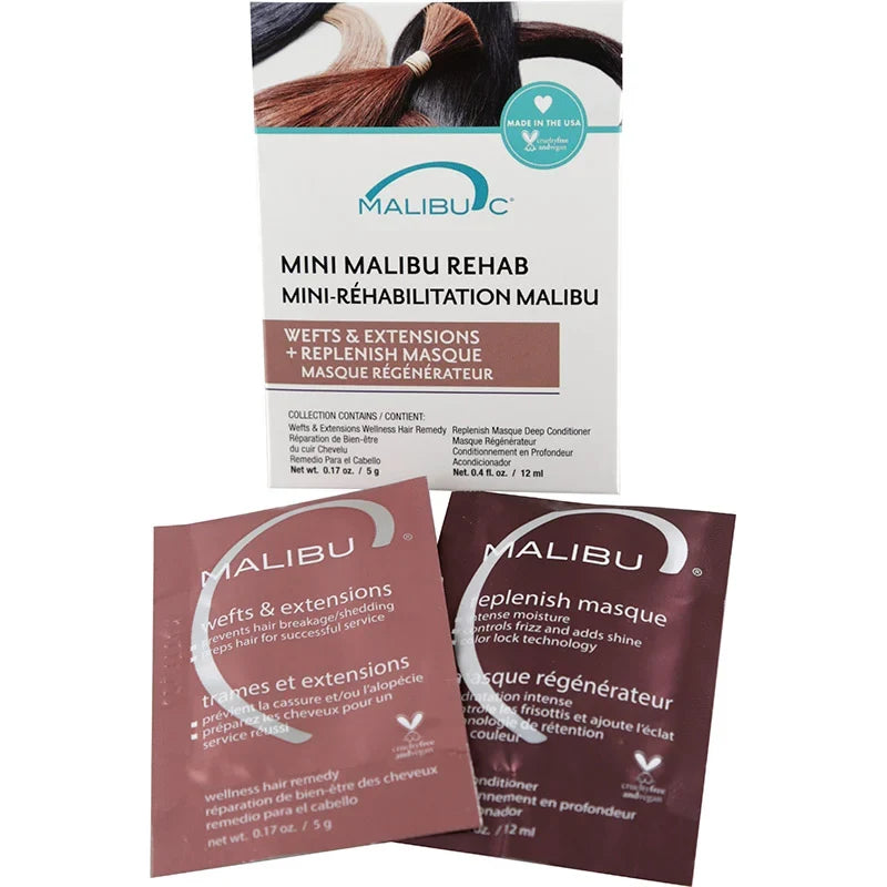 Malibu C - Weft + Extn Mini Rehab 2pc