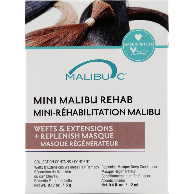 Malibu C - Weft + Extn Mini Rehab 2pc