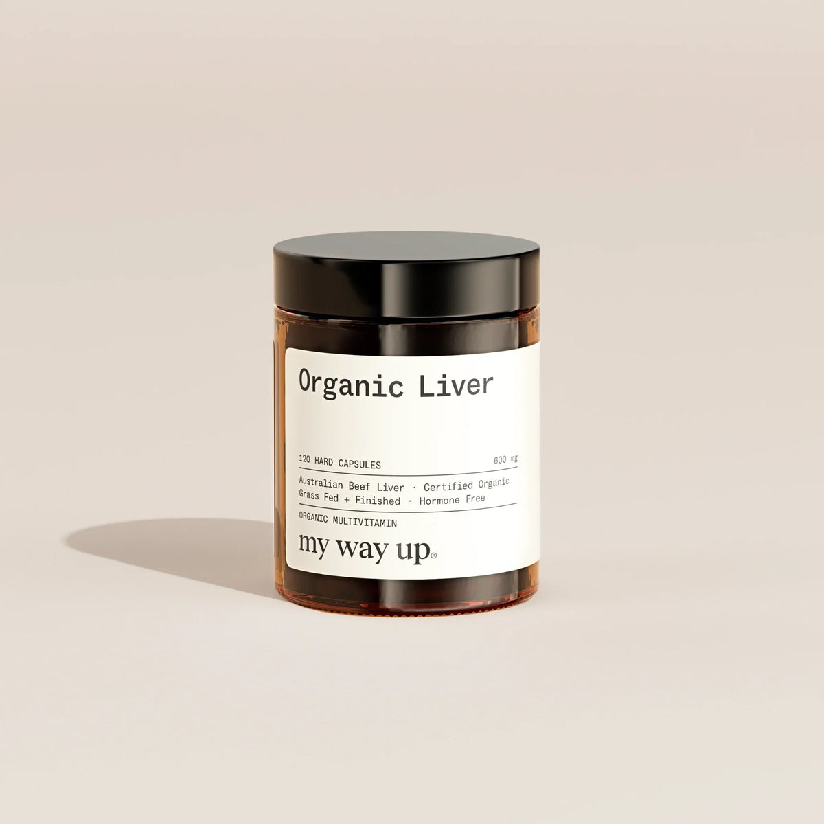 My Way Up - Organic Liver 120 capsules