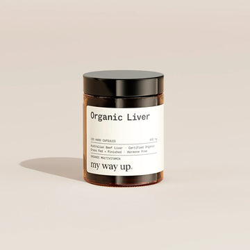 My Way Up - Organic Liver 120 capsules