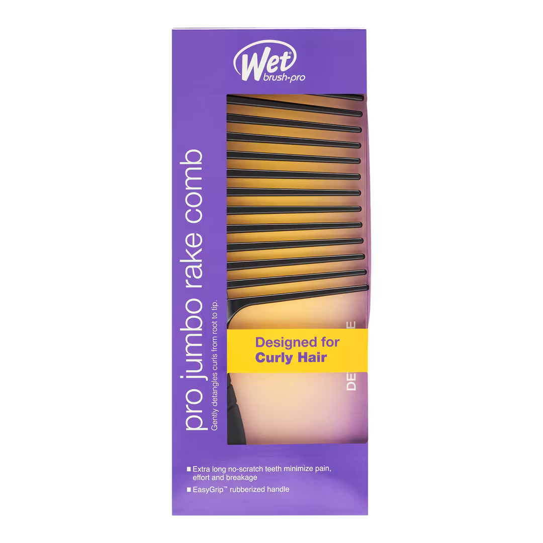 Wet Brush - Custom Care PRO Wide Tooth Comb Black