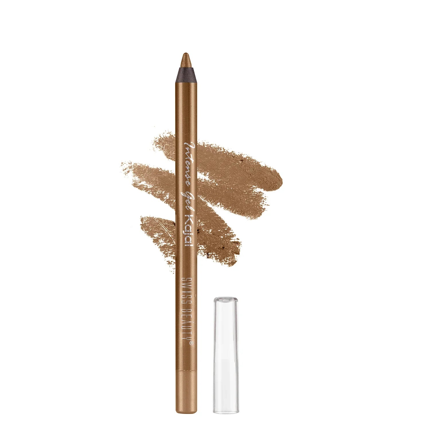 Swiss Beauty - Intense Gel Kajal Shade No. 02 Bronze