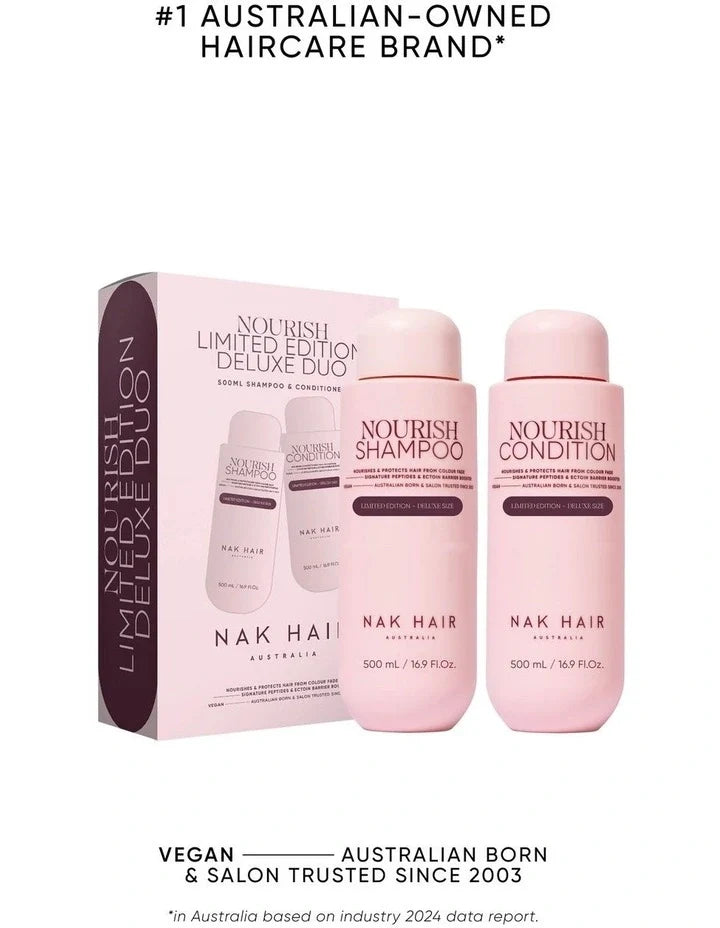 Nak Hair - Signature Nourish 500ml Duo Gift Pack