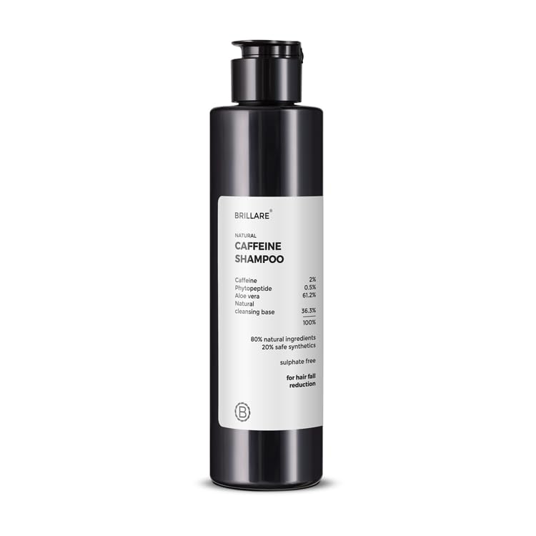 Brillare - Caffeine Shampoo For Reducing Hair Loss And Breakage 200ml - Nexus hair