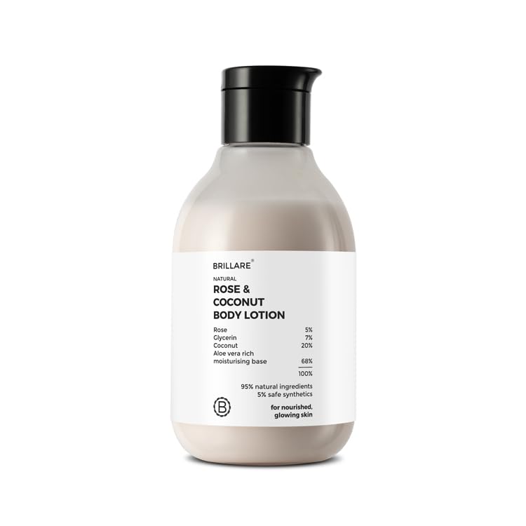 Brillare - Rose & Coconut Body Lotion 200ml - Nexus hair