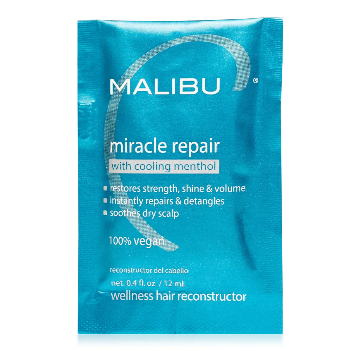 Malibu C - Miracle Repair with Cooling Menthol Sachet 12ml