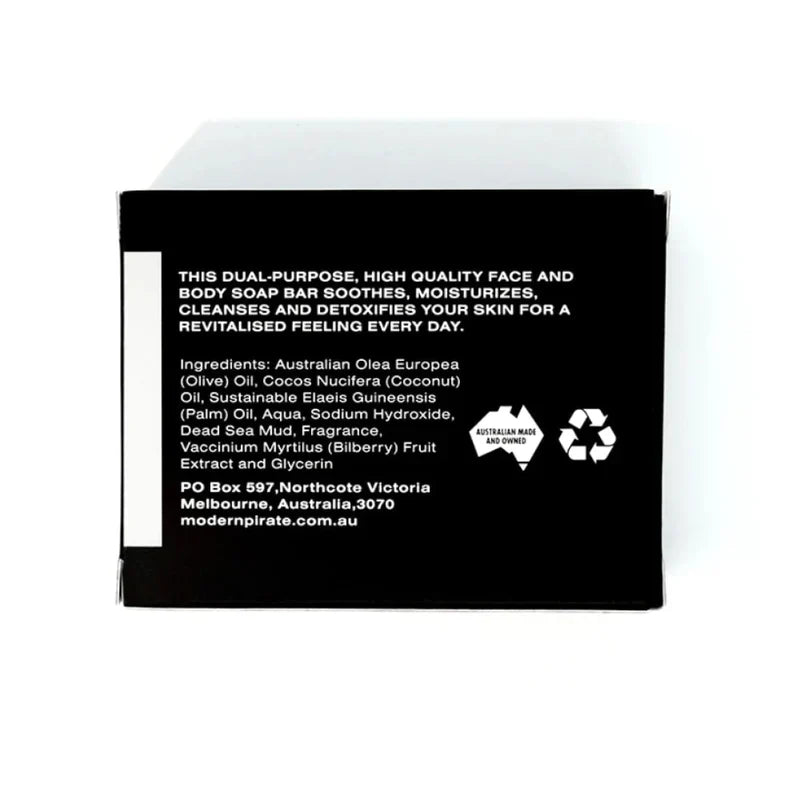 Modern Pirate - Dead Sea Mud Face/Body Soap 110g