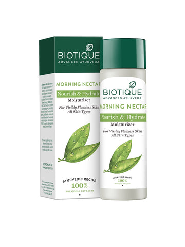 Biotique - Morning Nectar Nourish & Hydrate Visibly Flawless Skin Moisturizer 190ml