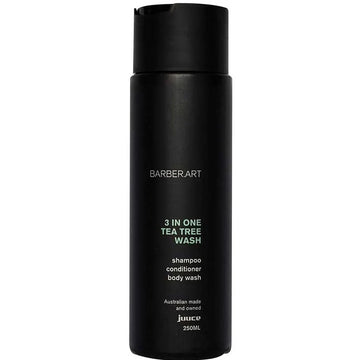 Juuce - Barber Art TEA TREE 3in1 Shampoo, Conditioner & Body wash 250ml