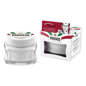 Proraso - Sensitive Pre-Shave Cream Jar White 100g