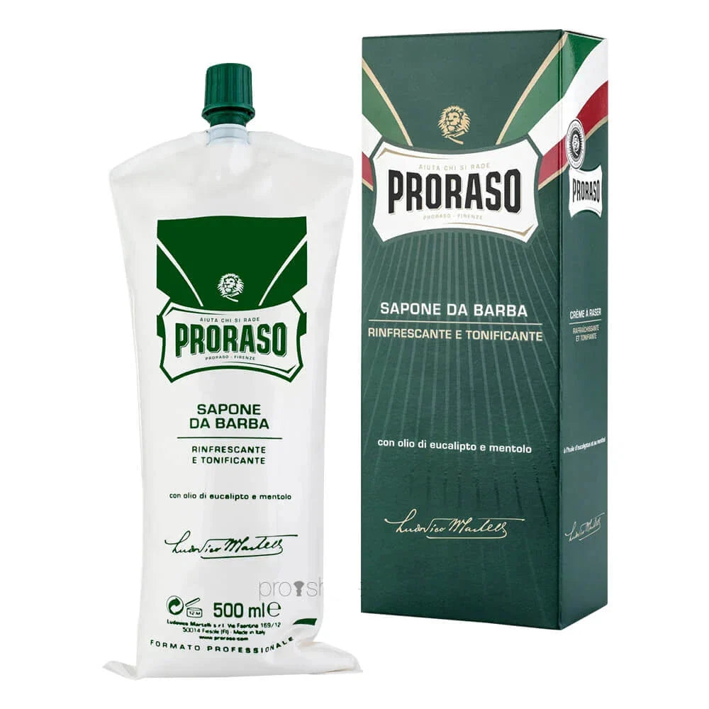 Proraso - Professional Shaving Cream Tube Green 500g