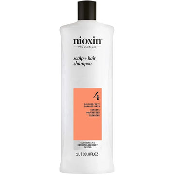 Nioxin Professional Scalp + Hair Thickening System 4 Shampoo 1L