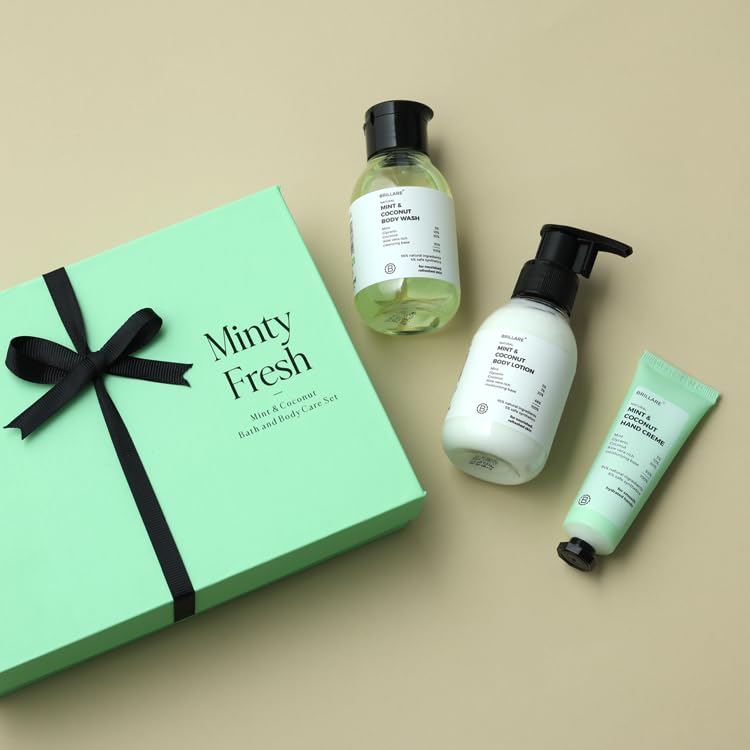 Brillare - Minty Fresh Gift Set - Size: 100ml + 100ml + 30g - Nexus hair