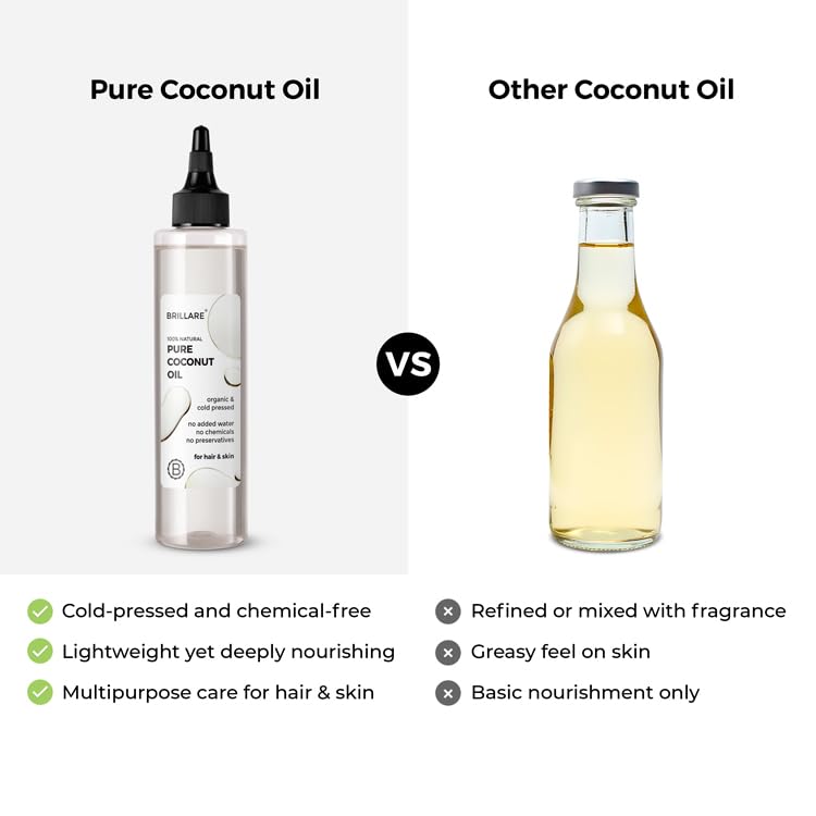 Brillare - Pure Coconut Oil 200ml - Nexus hair