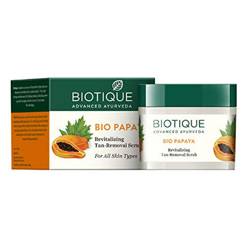 Biotique Papaya Tan Removal Brightening & Revitalizing Face Scrub 75g
