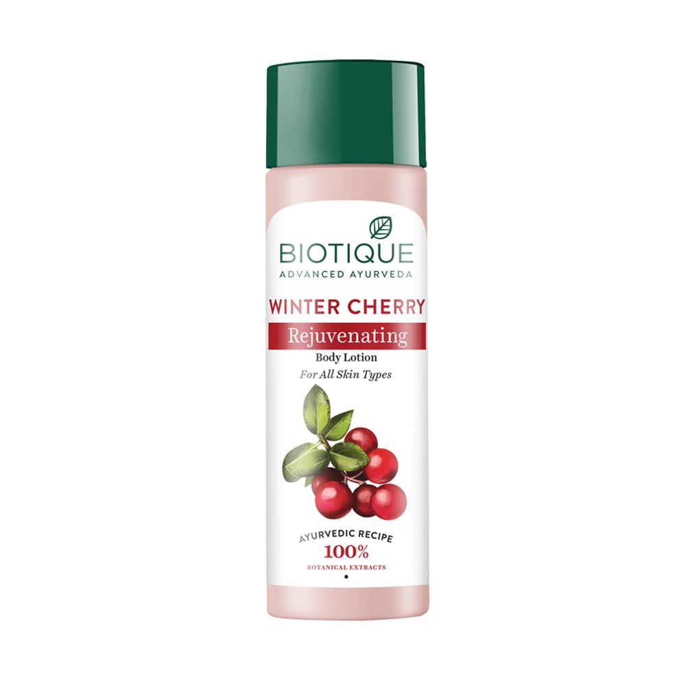 Biotique Bio Winter Cherry Rejuvenating Body Nourisher 120ml