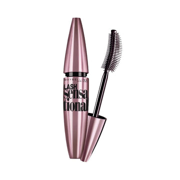 Maybelline - New York Mascara, No-clumping, Fanning Brush, Waterproof, Lash Sensational, Black 10ml