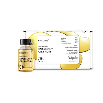 Brillare - Rosemary Oil Shots For Visible Hair Growth 6ml X 8 - Nexus hair