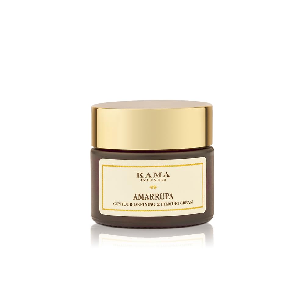 Kama Ayurveda - Amarrupa Contour Defining & Firming Cream | Anti-Aging Cream with plant-based Hyaluronic Acid 8g