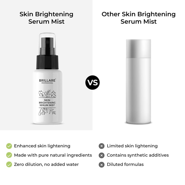 Brillare - Skin Brightening Serum Mist For Pigmented Skin 50ml - Nexus hair