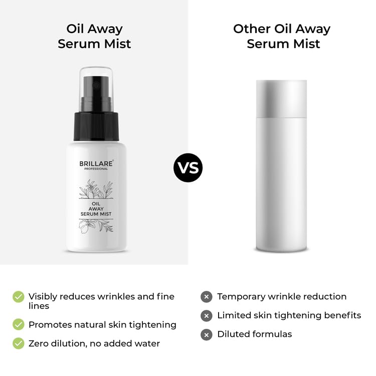 Brillare - Oil Away Serum Mist For Acne Prone Skin 50ml - Nexus hair
