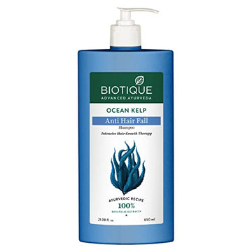 Biotique Ocean Kelp Anti-Hair Fall Shampoo for Intensive Hair Growth Therapy 650ml