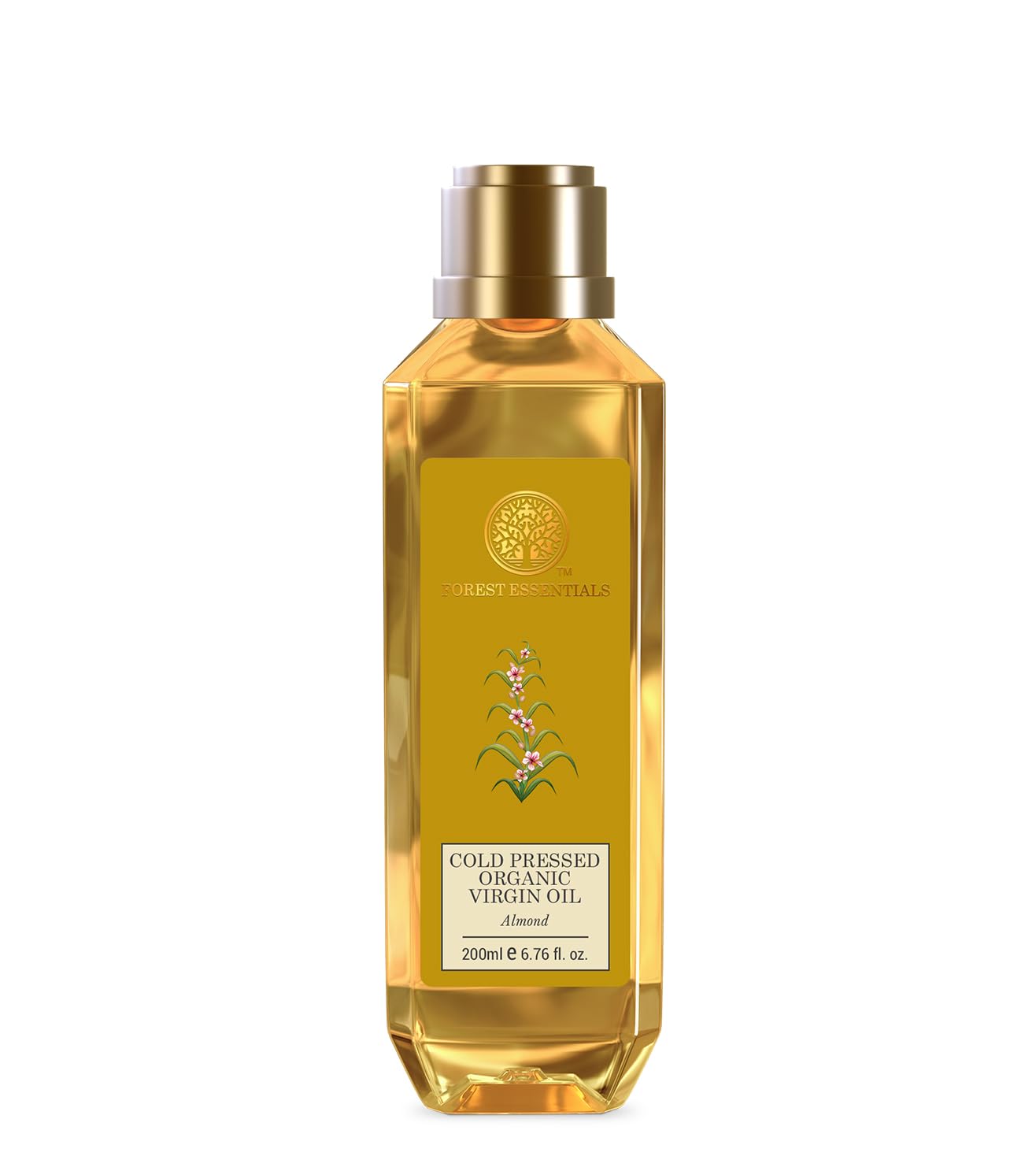 Forest Essentials - Organic Cold Pressed Virgin Oil Almond 200ml